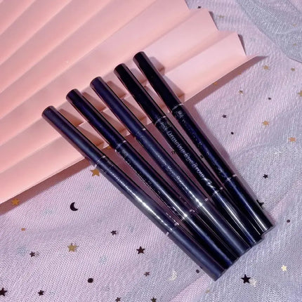 Rotatable Triangle Eye Brow Pen With Brush Eye Brow Pen Eyebrow Pencil Double Head Waterproof Long Lasting Eye Makeup Tool