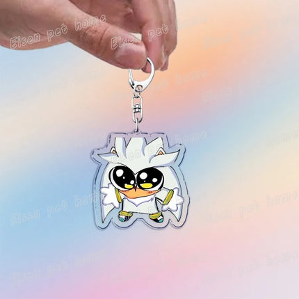Cute Cartoon Hedgehog Keychain Accessories Bag Charms Anime Animal Meme Keychains Keyrings Jewelry Fans Gift