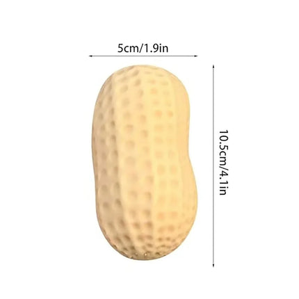 Squishy Simulated Peanut Squeeze Fidget Toy Soft Stress Relief Toy Sensory Anti-Stress Squishies Toy for Kids Adults Party Gift