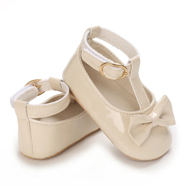 Spring and Autumn Bow Baby Princess Shoes Baby Shoes Baby Shoes Soft soled Anti slip Sneakers
