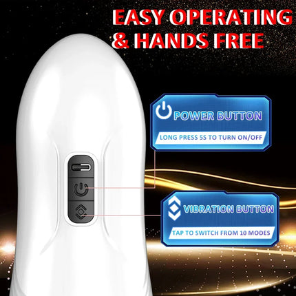 Automatic Male Masturbator Blowjob Sucking  Massager Pocket Pussy Real Vagina Machine Penis Train Cup Adult Sex Machine Toys Men