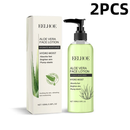 Aloe Vera Face Moisturizing Lotion Nourishing Daily Cream Reduces Dryness & Improves Skin Texture Non-Greasy Glow Skincare