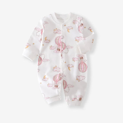 Spring Autumn Newborn Baby Boy Girl Romper 100% Pure Cotton Soft Cartoon Bodysuit 1-12 Months