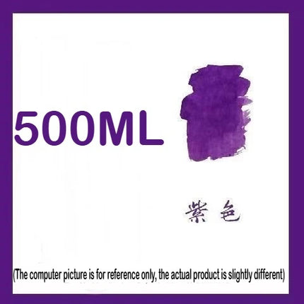 500/50ml 24 Colors Fountain Pen Ink Dip Pen Bottled Ink Refill Cartridge Writing School Supplies Stationery For JINHAO HONGDIAN
