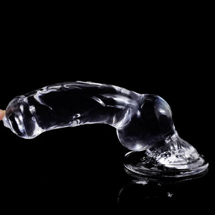 18-33cm Long Animal Dog Dildo TPE Clear Anal Plug Dog Penis Big Suction Cup Cock Vagina Masturbator Anal Sex Toys For Men Women