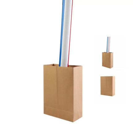 Close-up Bag Appearing Big Straw Gimmick Props Magic Show Big Straw Magic Tricks Stage Street Mentalism Empty Bag Appear Straw