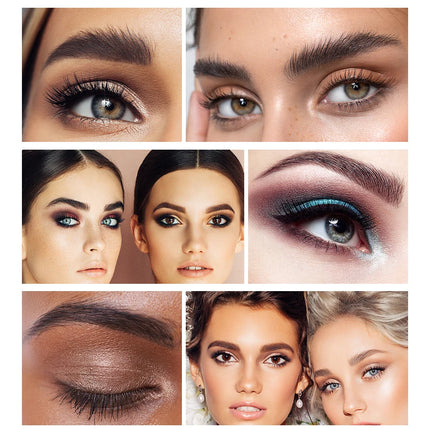 4 Colors Brown Black Eyebrow Cream Enhancers Waterproof Long-lasting Air-cushion Dye Brows Gel Tinted Makeup Liquid Eyebrows
