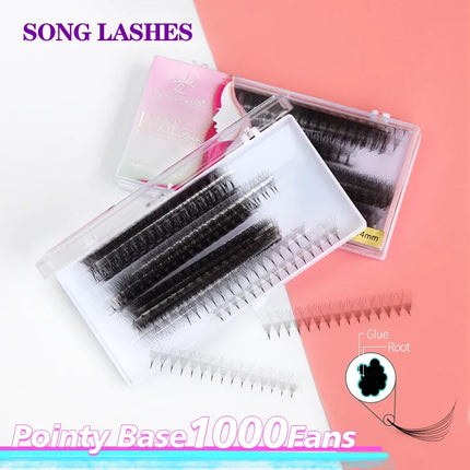 songlashes Supplier Ultra-speed Promade Fans Wholesale Full Volume Low OEM/ODM Fans Loose Handmade