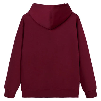High Quality Custom Hoodie Cotton Sweatshirt Print Embroidery Brand Logo Text Photo Design Men Women Famliy Team Clothing 300g