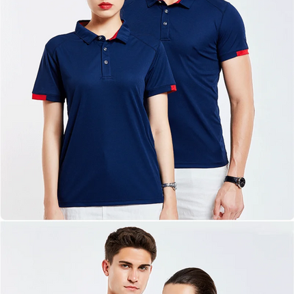Casual Sports Quick-drying Lapel Short-sleeved POLO Shirt Cycling Suit Fitness Suit For Men