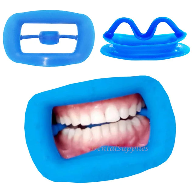 Dental Soft Silicone Lip Cheek Retractor Mouth Opener Cheek Expander Dental Orthodontic Consumables 4 Colors Available