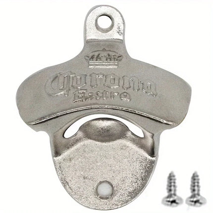 1pc Retro Decorative Bottle Opener Wall Mounted Hanging Beer Openers Bar Tools Alloy Electroplating Process Bar Cafe Wall Decor