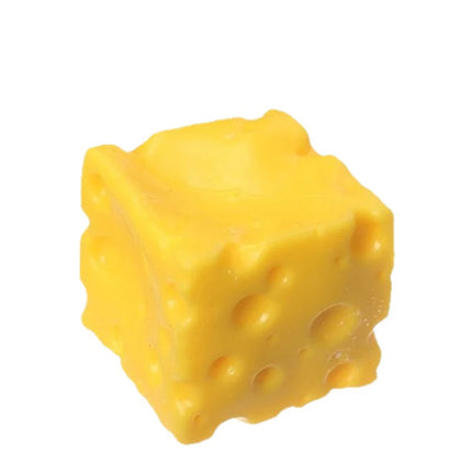 & Cheese Squishy Toy Simulation Cheese Squeeze Toy Soft Cute Decompressing Pinching Cheese Sticky Slow Rebound for Adults Toy