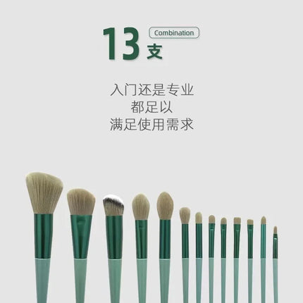 13Pcs Soft Fluffy Makeup Brushes Set for Cosmetics Foundation Blush Powder Eyeshadow Kabuki Blending Makeup Brush Beauty Tool