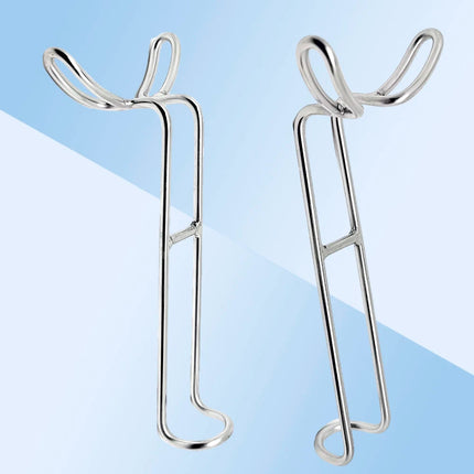 Double-Headed Stainless Steel Dental Mouth Expander Lip and Cheek Retractor for Upper and Lower Intraoral Access