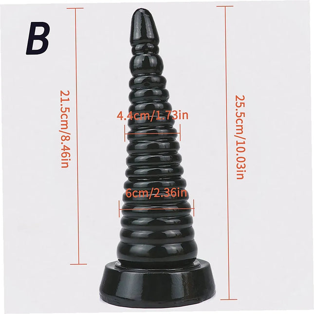 XXXL Gode Anal Plug Threaded Expansion Vagina Stimulator Gay Prostate Massage Buttplug For Advanced Adult Intimate Toys