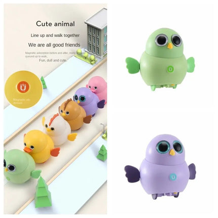Magnetic Electric Walking Chick Chick Electric Magnetic Swinging Chicken Owl Funny Electric Walking Duck Toddler