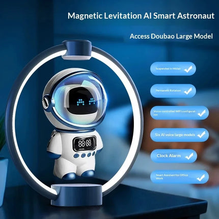 Ai Chat Robot 6 Ai Models Wifi Bluetooth Dual Mode Desktop Companion Night Light Clock Alarm Intelligent Office Assistance