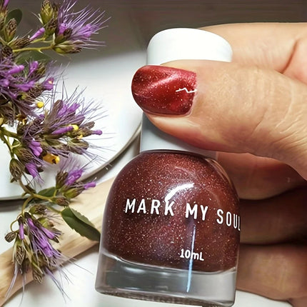S147 10ml No  Bake Cat Eye Nail Polish Quick  Drying Long  Lasting Non  Peelable Oily with Fragrance No Need for a Nail Lamp