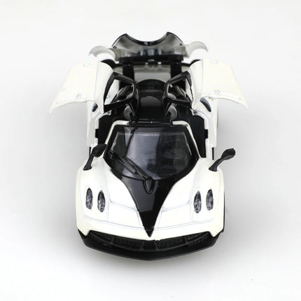 (bagged)1:43 Alloy Car Model Simulation Pagani Racing Car Vehicle Pull Back Car Ornaments Collection Toys For Boy Children