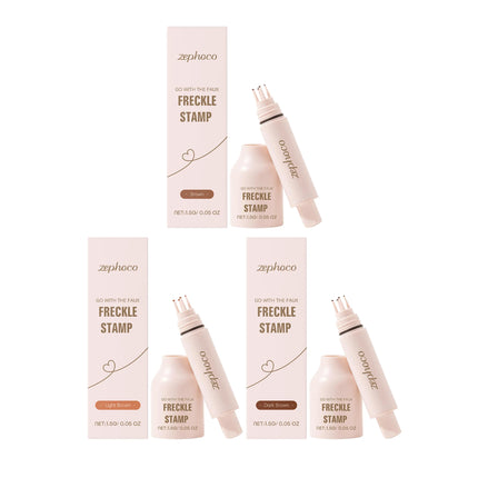 Natural Freckle Pen Makeup Waterproof Quick Dry Easy To Use Faux Freckles Brown Cosmetics Face Freckle Tool Daily Photo Makeup