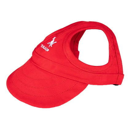 Fashion Ear Holes Pet Baseball Hat Cat Dog Outdoor Pet Visor Hat Adjustable Pet Sun Cap