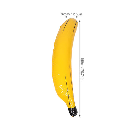 Giant Inflatable Yellow Blow Up Big Banana Decoration Birthday Pool Float Photobooth Party Favor