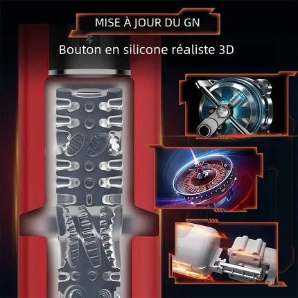 Male Masturbator Automatic Vibration Vagina Blowjob Machine Soft Pussy Penis Pump Masturbation Cup Sex Toys for Men Sex Machine