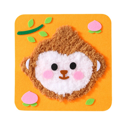 Creative DIY Arts Crafts Cute Animal DIY Educational Sewing Kit DIY Doll Sewing Toys for Beginners Arts and Crafts