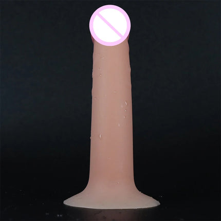 Cheap 4 Sizes Realistic  Silicone Dildo Women Erotic Anal Sex Toys Gay Soft Clitoris Vaginal Masturbators Penis Suction Cup Dick
