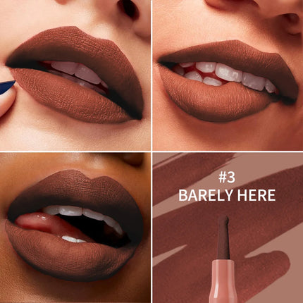 8 Colors Lip Lingerie Lip Liner Long Lasting Waterproof Stain Transfer Proof Smudge Resistant Color No Bleed Formula Cosmetics