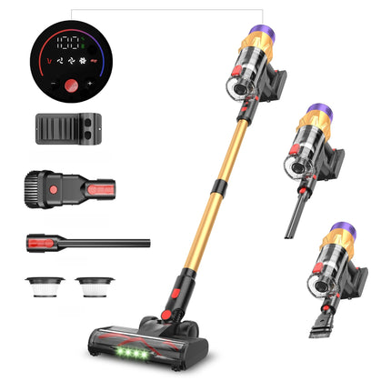 Household Brushless Vacuum Cleaner, Large Suction 550W High Power 35000PA Multi-function Handheld Pet Vacuum Cleaner