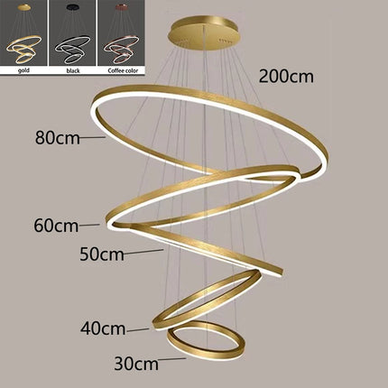 Home decoration - Hall chandelier, Dining room chandelier - Staircase chandelier, Indoor lighting equipment, Ceiling lights, Ele