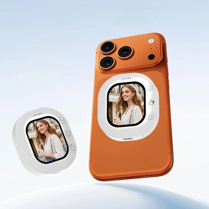Mini Wireless Phone Selfie Monitor Screen Portable Back Camera Monitor With Magnetic For Selfie Vlog Live Video Recording