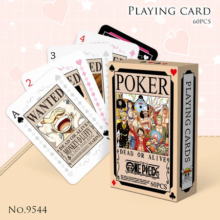 Anime Jujutsu Kaisen Haikyuu Cosplay Board Game Cards Genshin Impact Hardcover Poker Toy Gift