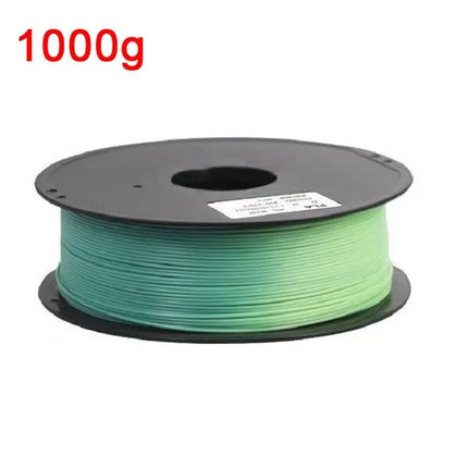 Temperature Color Change Filament PLA 1.75mm 1kg 500g 250g 200g 3D Printer Material PLA Temperature Reaction Filament Blue Black