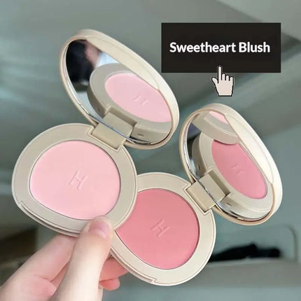 Hot HERORANGE Monochromatic Blush Makeup Palette Long Lasting Natural Cheek Tint Waterproof Blush Cosmetic