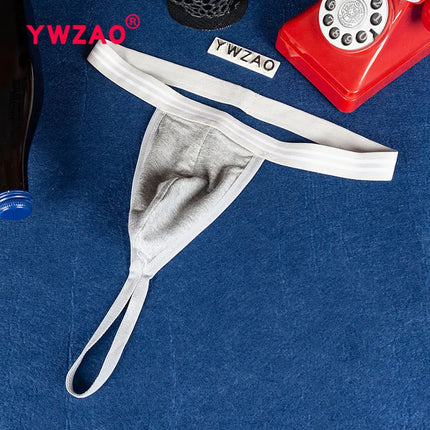 YWZAO Thongs Plug Men's Fisting Underwear Adult Panties Butt Gay Briefs Sexy Ass Dildo Anus Toys Lingerie Anal Sex Grey N03