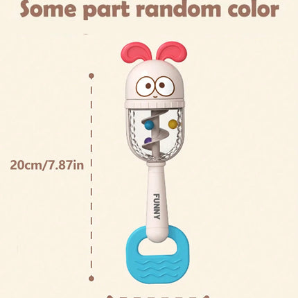 Baby Rattle Toys Teether Hand Bells Mobile Infant Stop Weep Tear Rattles Early Educational Toy for Newborn cute animals Gifts