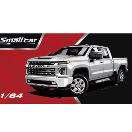 Smallcar 1:64 Silverado American Pickup Truck Alloy Car Model Collectibles Static Finished Ornaments Adult Gift Hobby & Toys