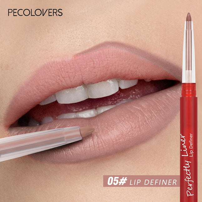 1PC Rich Pigmented, Waterproof, Silky, Durable, Non-stick Cup, Creamy Matte Lip Liner, Perfect for Date and Daily Use