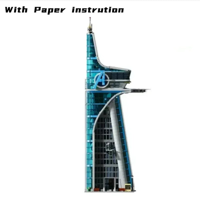 Cheapest 2026 Moc The Bugle Building Of Daily Avengers Tower Bricks Building Blocks Model Christmas Toy for Family Decor Gifts