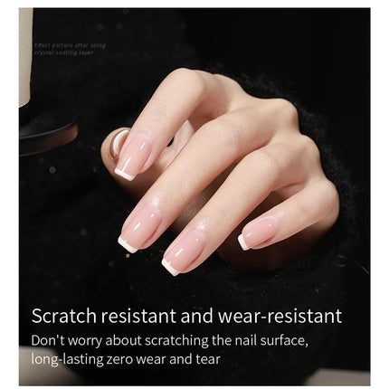16ML Top Coat Glossy Shine Finish Long Lasting Soak Off Nail Clear UV Nail Lamp Gel for Gel Nail Polish salon Nail Art Design