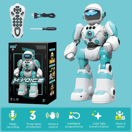 AI Programming Robot Toy Remote Control LED / Robot Jouet IA Programmable Télécommande LED