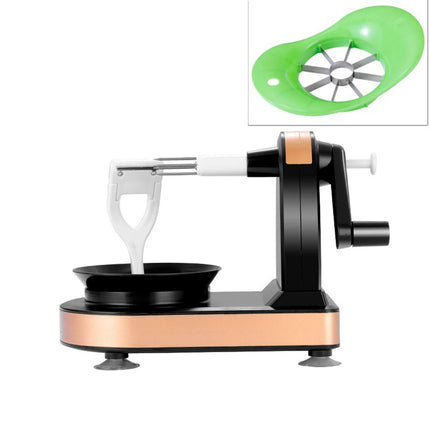 Hand-cranked Apple Pear Peeler Manual Melon Fruit Peeler Potato Automatic Kitchen Multifunctional Cutter Tool With Fruit Divider