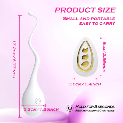 Remote Control Love Egg Vibrator for Women Powerful Vibrating G-Spot Clitoris Stimulator Vaginal Massager Sex Toys for Adults 18