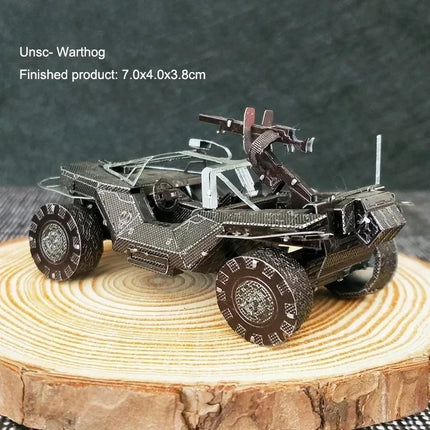 Colorful 3D Metal Puzzle Assault Rifle Guardian Mantis Mecha Model Pelican Assembling Toy Puzzle Box for Adults Jigsaw Puzzle