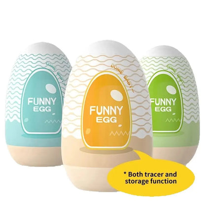 Laile Male Masturbation Egg, Portable Mini Pocket Pussy for Men, Disposable Sex Toy