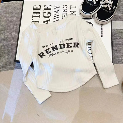 New Children's Fashion Baby Girl Autumn Sweater  Winter Baby Girl Clothes Solid Color Autumn Knitted Cardigan Spring and Autumn