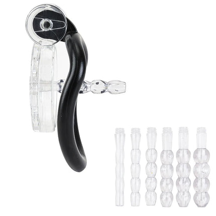 Small Penis Plug Set Pink Urethral Sound Catheter Stimulation Dilator Hollow Penis Plug Stick Insert Male Sex Toy
